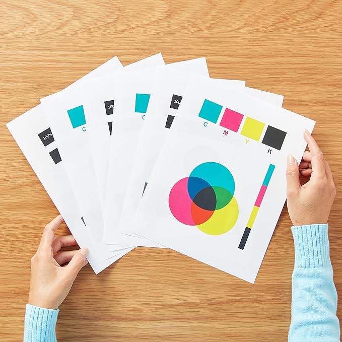 Basics Multipurpose Copy Printer Paper, 20 Pound, White, 96 Brightness, 8.5 x 11 Inch, 1 Ream , 500 Sheets Total