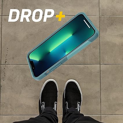 OtterBox Commuter Series Case for iPhone 13 Pro Max  iPhone 12 Pro Max (Only) - Non-Retail Packaging - Riveting Way (Teal)