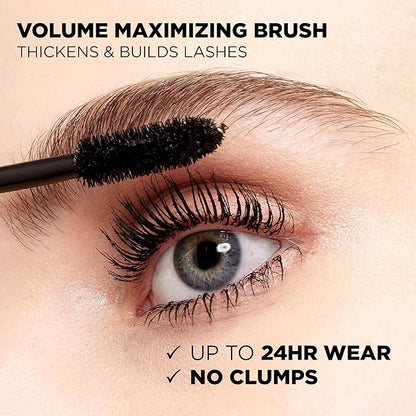 LOreal Paris Makeup Voluminous Original Volume Building Mascara, Carbon Black, 0.26 Fl Oz