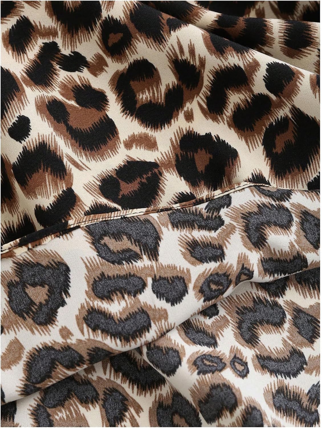 GORGLITTER Women's Sexy Going Out Outfits Cheetah Leopard Print Tube Tops Y2k Animal Western Mini Skirt Set.