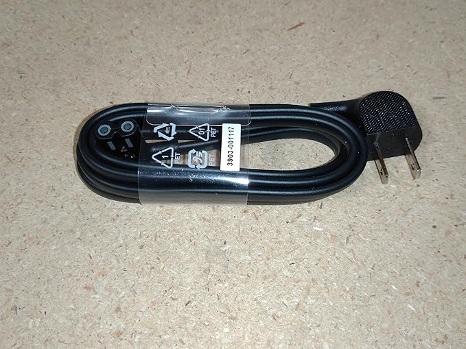 SAMSUNG TELEVISION POWER CORD, 3903-001117