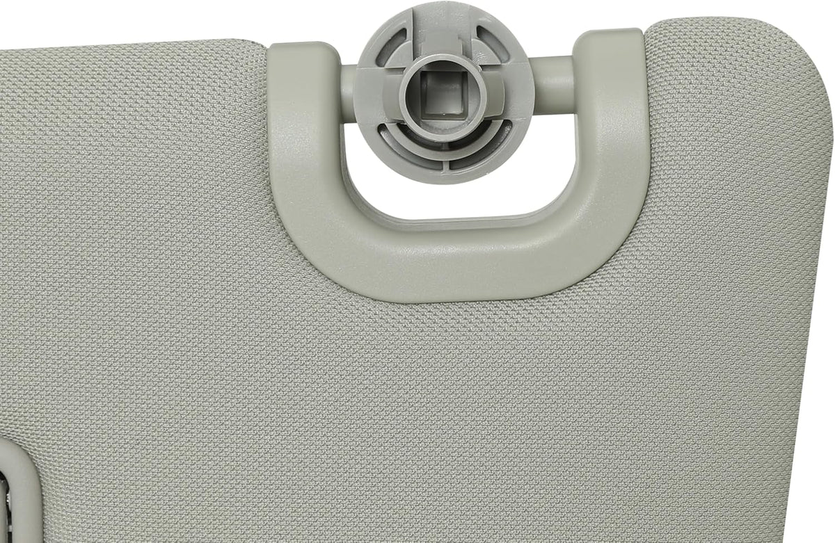 Driver Side Sun Visor Compatible with Nissan Sentra 2013 2014 2015 2016 2017 2018 2019 Sunshade Vanity Light Replaces# 96401-3SG8A (Gray, Driver Side)