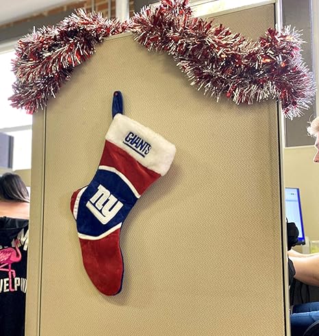 FOCO NFL Christmas Stocking - Plush Limited Edition Holiday Stocking - Represent The NFC East and Show Your Team Spirit with Officially Licensed Football Fan Decorations