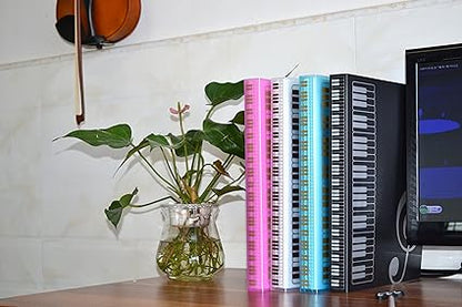 WOGOD Music Sheet File Paper Documents Storage Folder Holder Plastic.A4 Size,40 Pockets (Black)