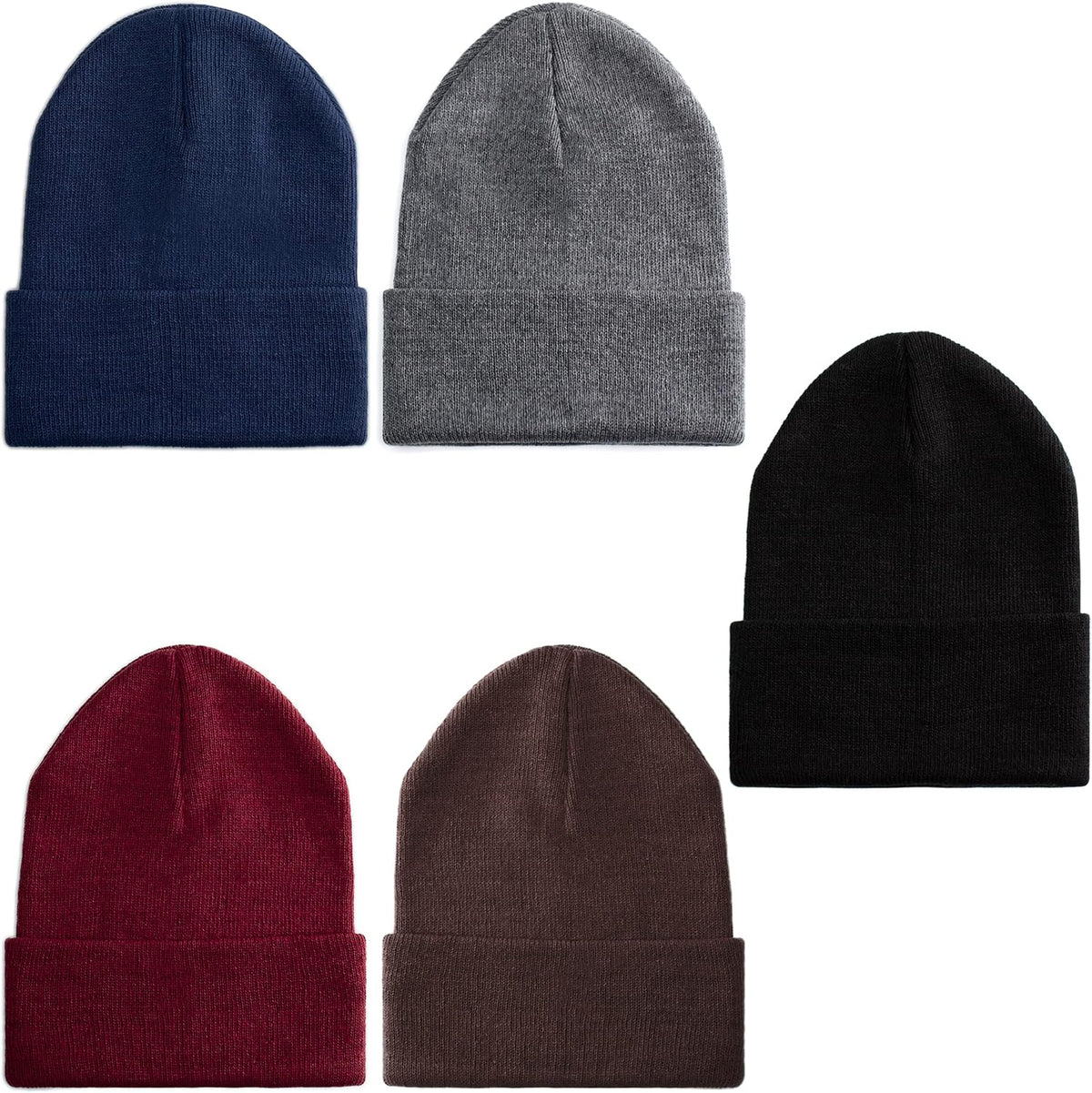 Moda West - 11 Winter Gloves Pairs,- Cold Weather, Emergencies, Homeless, Charity ( 2Red-2Gray-3Black-2Blue-2Brown )