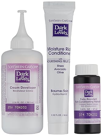 SoftSheen-Carson Dark and Lovely Fade Resist Rich Conditioning Color, Rich Auburn 374