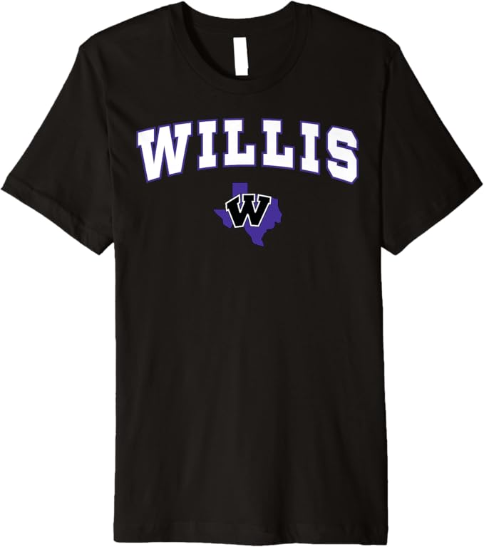 Willis High School Wildkats Premium T-Shirt C2
