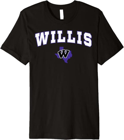 Willis High School Wildkats Premium T-Shirt C2