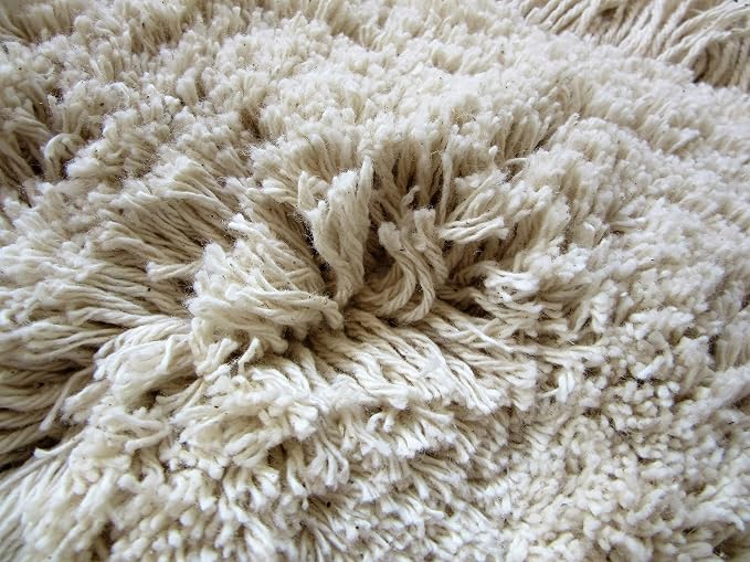 24" Industrial Strength Washable Cotton Dust Mop Refill, Replacement Head for Home & Commercial Use, Fits 24 Inch Frame, Cleans Hardwood, Laminate, Concrete, or Other Floor Systems (24")