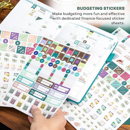Legend Mega Sticker Pack  1,900 Small Stickers for Planner, Journal  Calendar  Aesthetic, Inspirational, Seasonal, Dates, Months, Holidays, Wellness  Budget Stickers  Planner Accessories