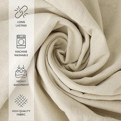 ZUPERIA Canvas Drop Cloth (Size 12 x 15 Feet - Pack of 2) - Pure Cotton Painters Drop Cloth for Painting, Furniture  Floor Protection - All Purpose Thick Canvas tarp with Double Stitched Edges
