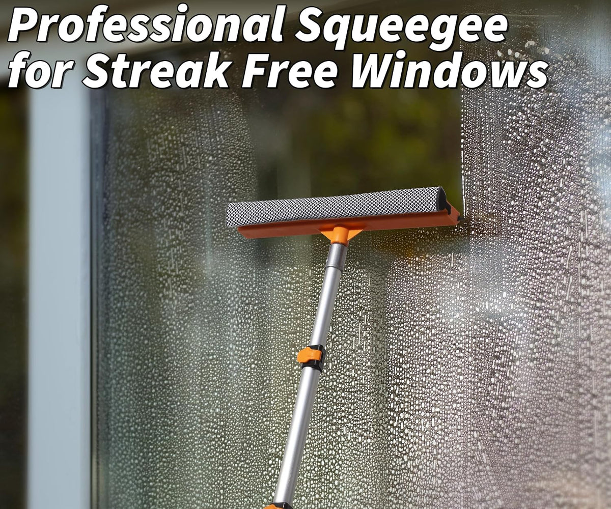 Extend-A-Reach 15 in Car Window Squeegee Attachment
