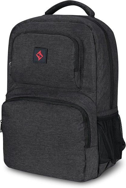 zazzy Smell Proof Backpack with Lock Smell Proof Bags with Combination Lock Travel Backpack for Men  Women Black