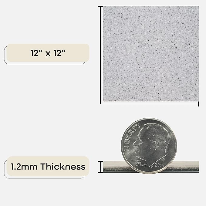 Nexus Self Adhesive 12-Inch Vinyl Floor Tiles, 20 Tiles - 12" x 12", Salt n Pepper Granite - Peel  Stick, DIY Flooring for Kitchen, Dining Room, Bedrooms  Bathrooms by Achim Home Decor