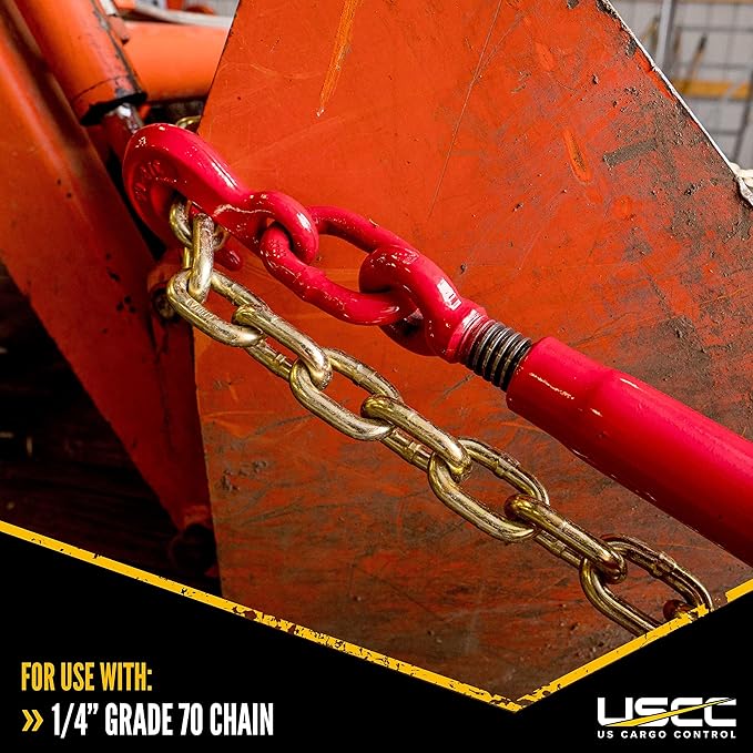 US Cargo Control Ratchet Load Binder for 14" Grade 70 Chain (Working Load Limit: 3,150lb)
