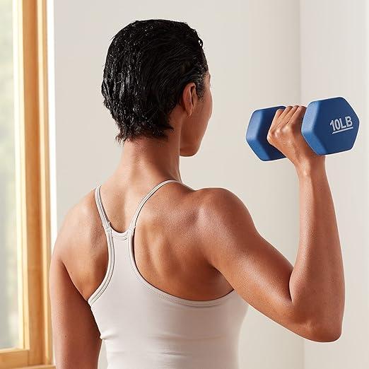 Basics Neoprene Dumbbell Hand Weights