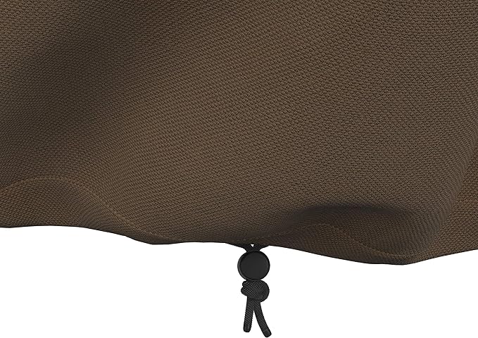 Basics Outdoor Patio Deep Lounge Chair Cover, Set of 2, BeigeTan