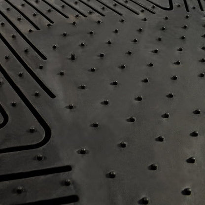 FANMATS 13249 Virginia Cavaliers 2-Piece Heavy Duty Vinyl Car Mat Set, Front Row Floor Mats, All Weather Protection, Universal Fit, Deep Resevoir Design