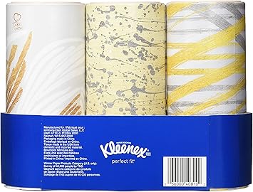 Kleenex Perfect Fit Facial Tissues, 3 count (Packaging May Vary)