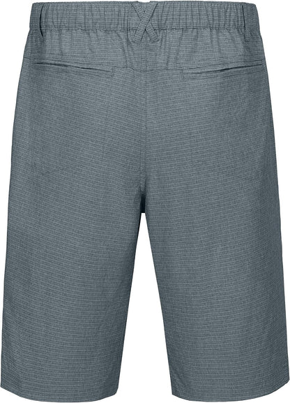 Little Donkey Andy 12 Inch Inseam Golf Shorts for Men Bermuda Quick Dry Elastic Waist Shorts for Hiking Travel Casual
