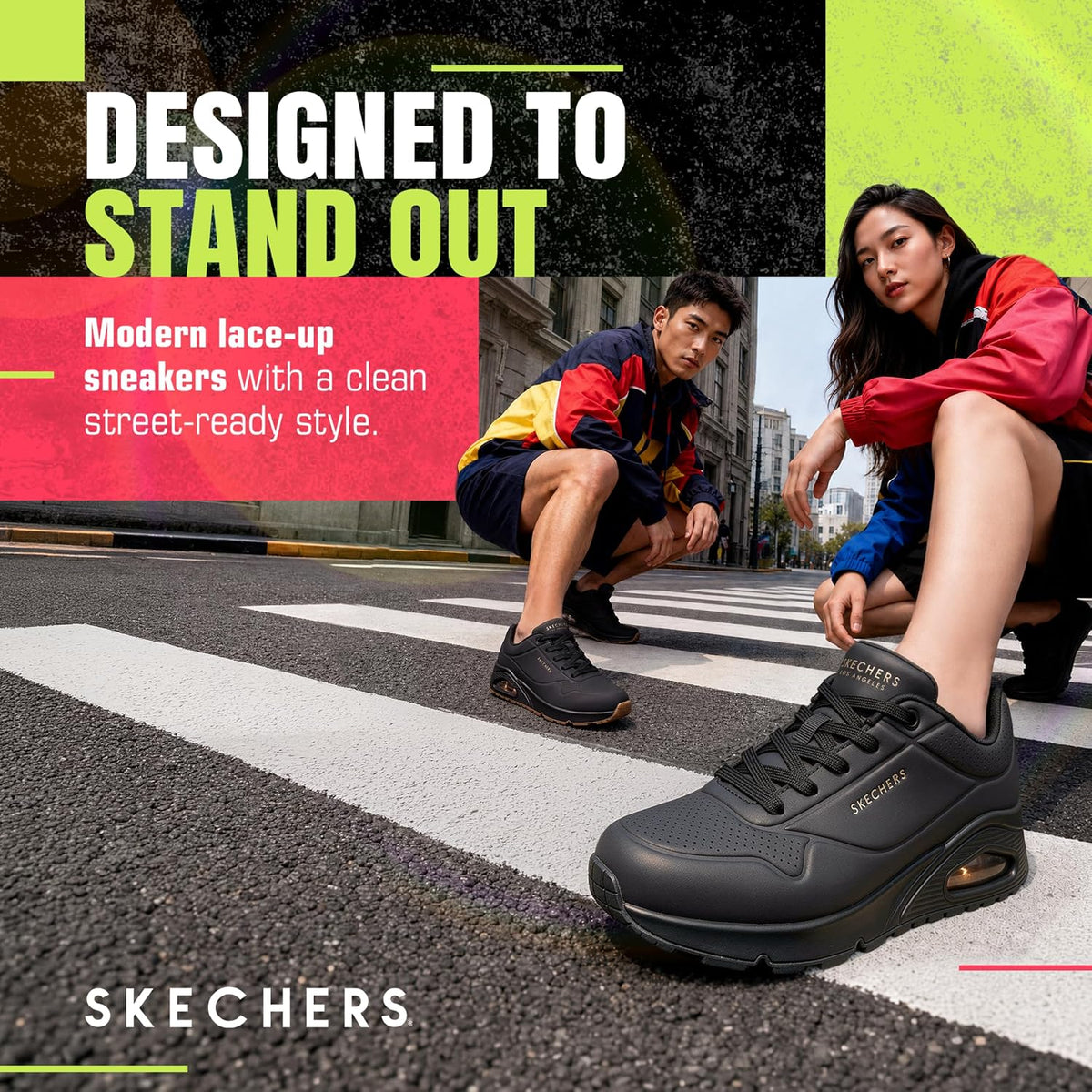 Skechers Women's Uno Stand On Air Sneaker