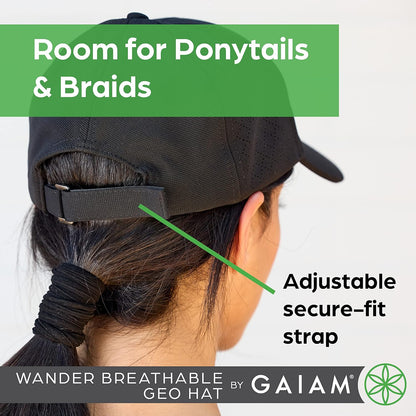 Gaiam Womens Wander Breathable Geo Hat