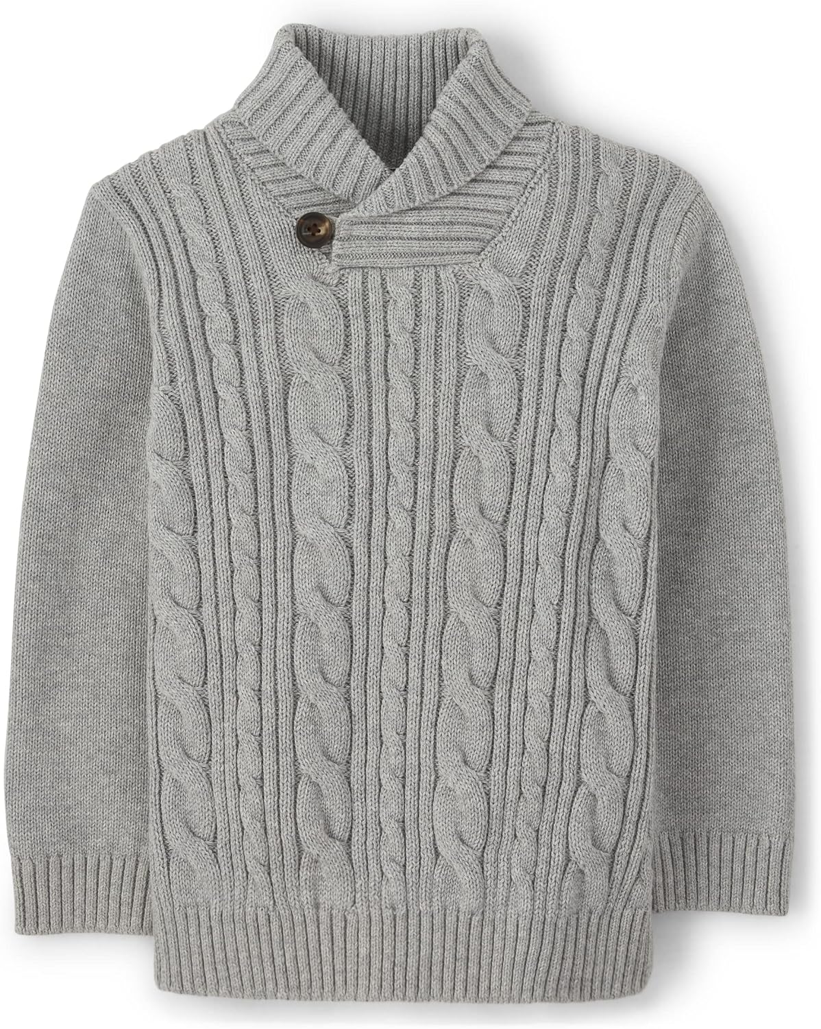 Gymboree Boys and Toddler Long Sleeve Cable Knit Shawl Sweater