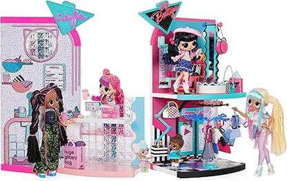 L.O.L. Surprise! Mall of Surprises with 50 Surprises Including 2 Floors, Spinning Features, Cafe and Accessories, Holiday Toy, Great Gift for Kids Girls Boys Ages 4 5 6 Years Old