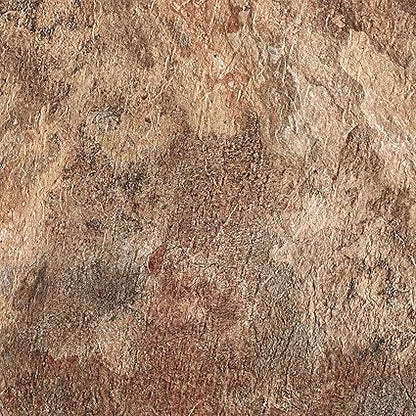 Majestic Self Adhesive 18-Inch Square Vinyl Floor Tiles, 10 Tiles - 18" x 18", Rustic Copper Slate Pattern - Peel  Stick, DIY Flooring for Kitchen, Dining Room  Bathrooms by Achim Home Decor