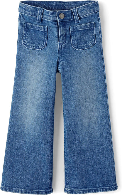Gymboree Girls' and Toddler Wide Leg Jeans