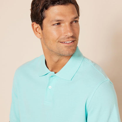 Men's Regular-Fit Cotton Pique Polo Shirt (Available in Big & Tall)