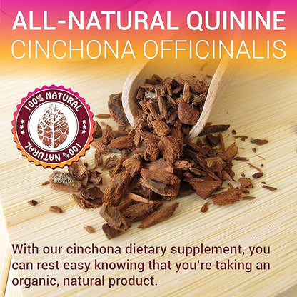 Quinine Liquid Extract 2oz - Cinchona Officinalis Bark Herbal Supplement for Leg Cramping Relief, Cramp Defense and Overall Digestive Health - All-Natural Quinine, Boosting Immune System