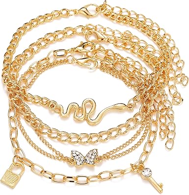 Women Gold Plated Bracelet Cum Anklet By Indian Collectible