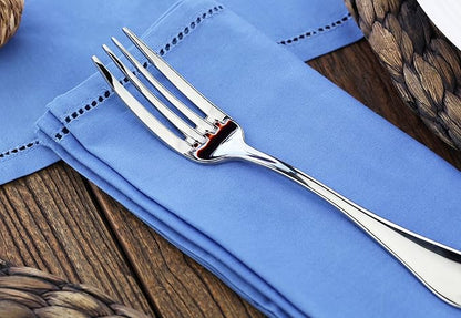 Artaste Rain 1810 Stainless Steel (Silver (Set of 12), Dinner Fork (7.6-Inch))