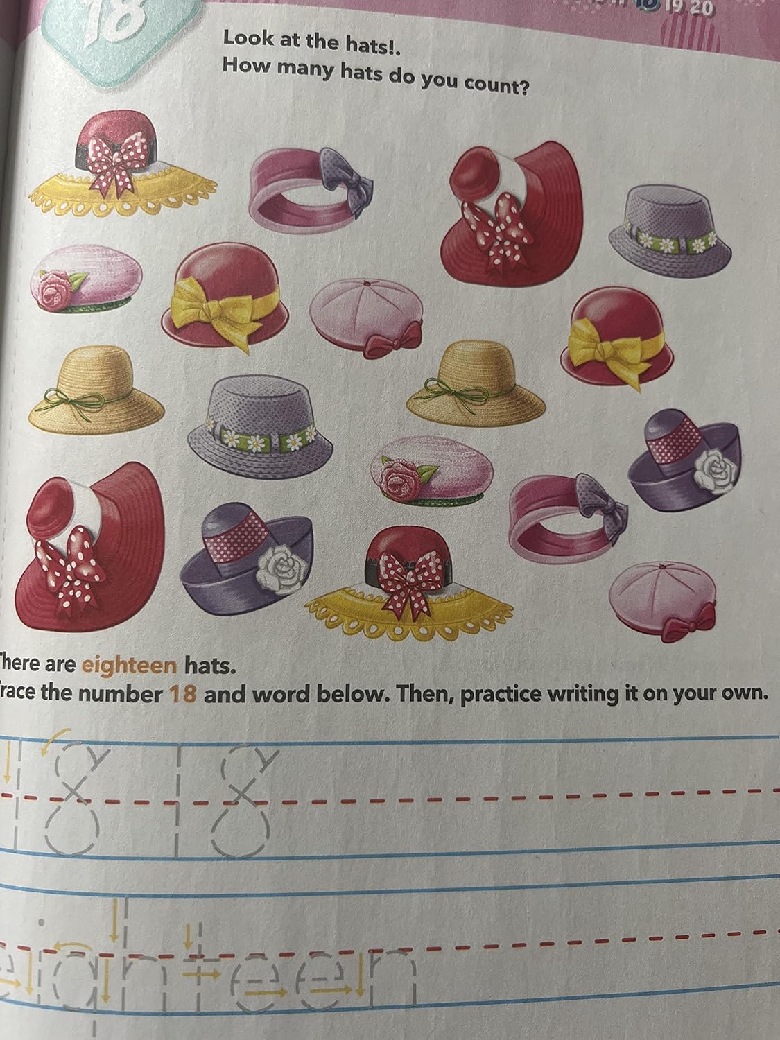 Minnie Mouse Numbers & Counting Learning Workbook