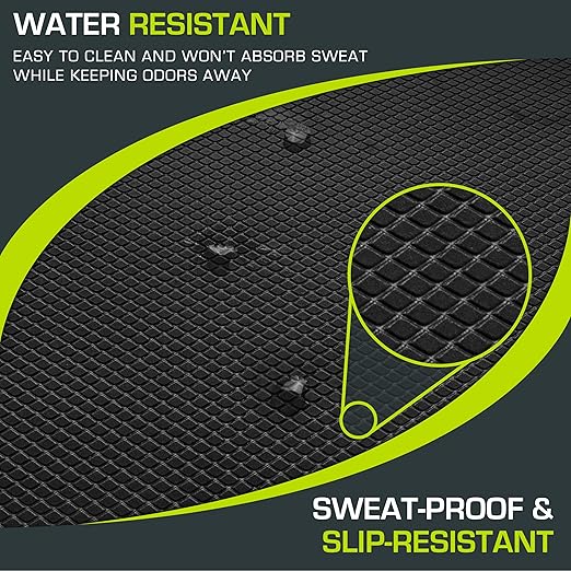 ProsourceFit Exercise Balance Pad  Non-Slip Cushioned Foam Mat & Knee Pad for Fitness and Stability Training, Yoga, Physical Therapy 15.5�x12.75�