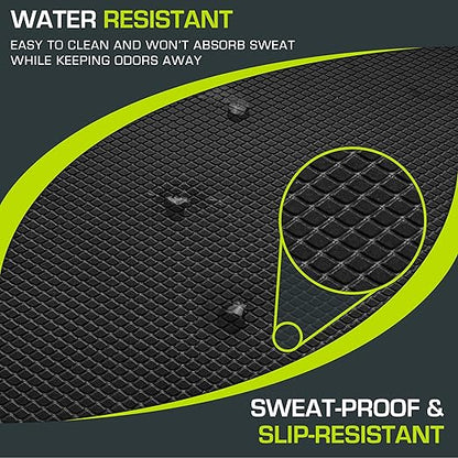 ProsourceFit Exercise Balance Pad  Non-Slip Cushioned Foam Mat & Knee Pad for Fitness and Stability Training, Yoga, Physical Therapy 15.5�x12.75�