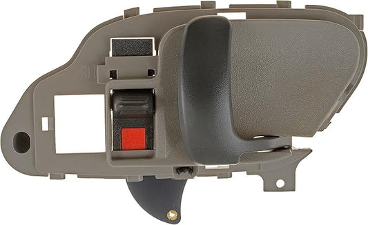Dorman 77186 Interior Door Handle Compatible with Select Cadillac / Chevrolet / GMC Models, Textured Gray; Paint to Match