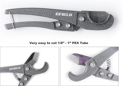 EFIELD 38" - 1" Pex Pipe and Plastic Pipe Cutter