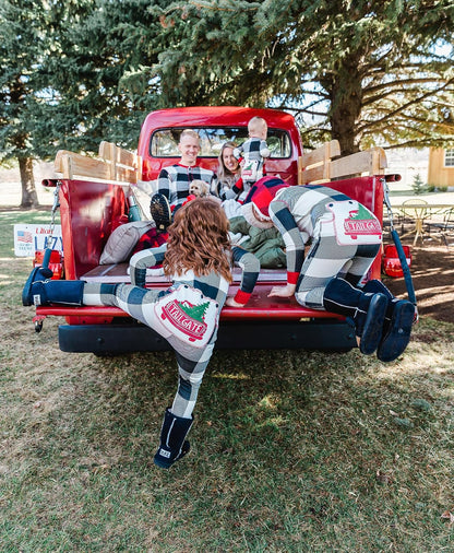 Lazy One Flapjacks, Matching Christmas Pajamas for The Dog, Baby & Kids, Teens, and Adults