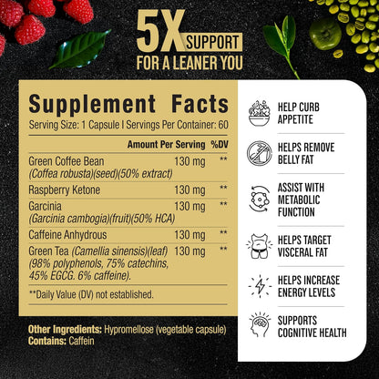 Male Performance Burner | GLP-1 Pathway Support + Fat Burner for Men | Helps Lose Weight, Maintain Muscle, Boost Energy | 3rd Party Tested Formula | 60 Unisex Weight Loss Pills All Adults