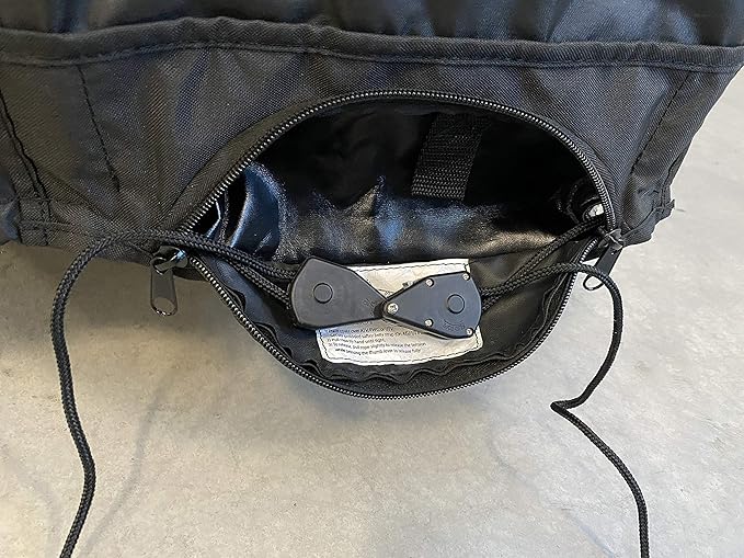 Dowco WeatherAll Plus Motorcycle Cover, Ratchet Attachment, Black, Waterproof, XL 52004-02Professional Grade.