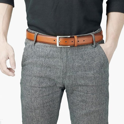 This handmade leather belt from VATAN is a great everyday accessory that pairs well with jeans, suits, and formal wear. Check it out on now! https://a.co/d/07bcYelg