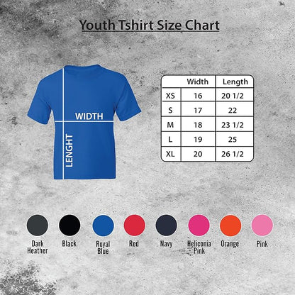Santa Claus Face Christmas Youth T-Shirt