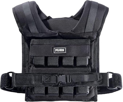 MVRK Weighted Vest Men 18lbs  28lbs  35lbs  45lbs  65lbs - Weighted Workout Vest With Removable Iron Weights, Heavy Duty Weighted Exercise Vest For Functional Training  Calisthenics - Weight Vest for Men and Women