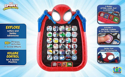 eKids Spidey and His Amazing Friends Play and Learn Adventure Tablet