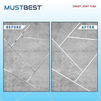 Tile Grout Repair Kit (Beige,13.4 oz-380 Gr), Four-Way Use, Repair, Renew, Repaint, Fill The Gaps, Fast Drying, Odorless, Waterproof And Pre-Mixed Grout Pen For Shower, Kitchen, Pool,Bathroom