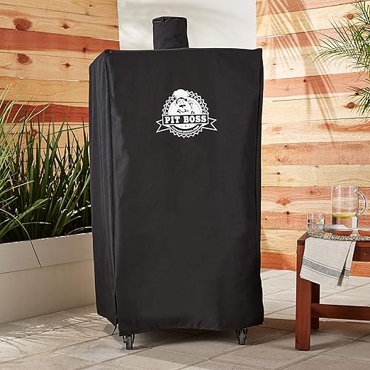 Pit Boss 5-Series Wood Pellet Vertical Smoker Cover, Black