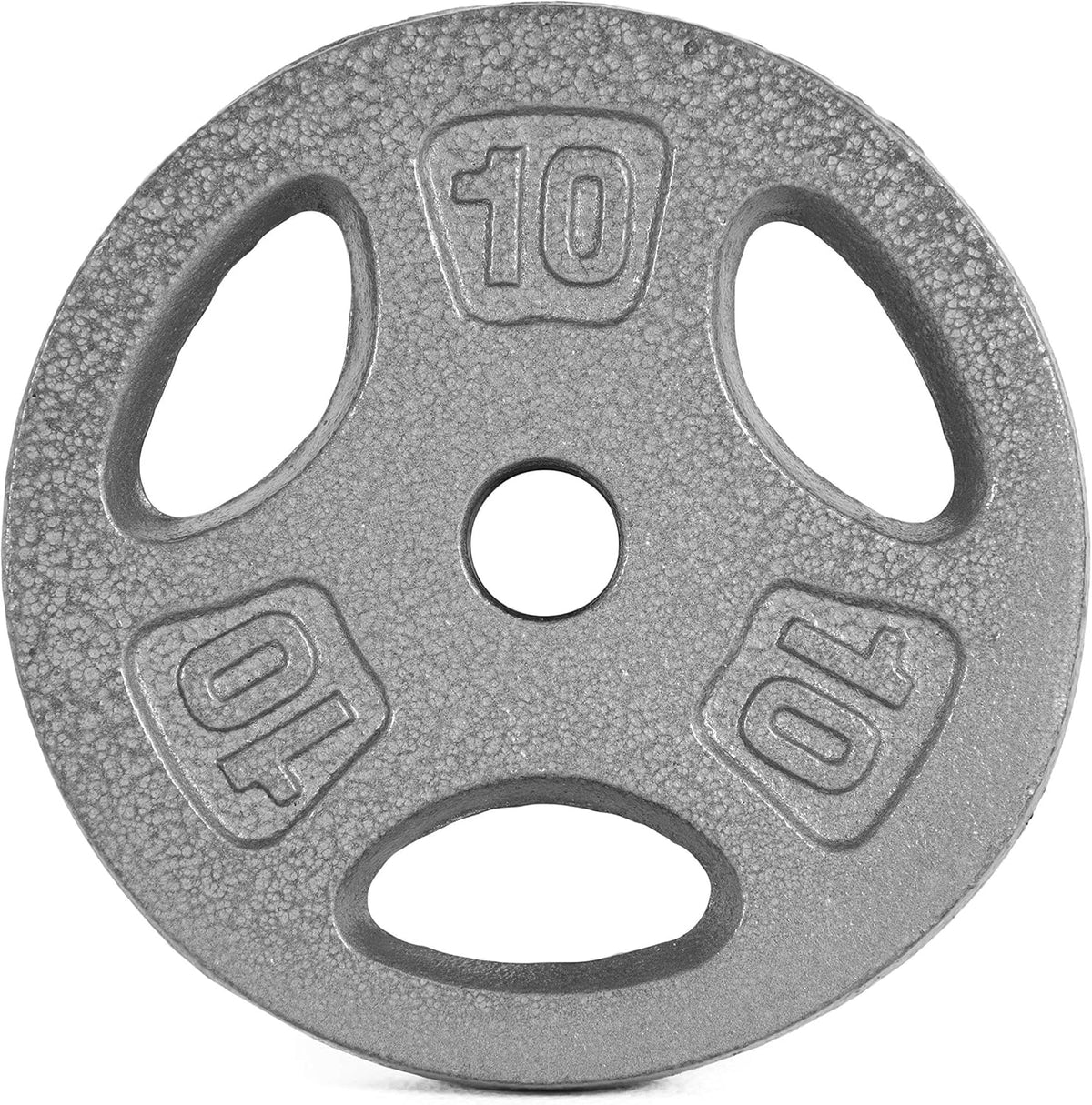 WF Athletic Supply Cast Iron 1-Inch Standard Grip Plate for Strength Training, Muscle Toning, Weight Loss & Crossfit - Multiple Choices Available