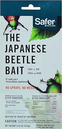 Safer Brand 70006 Japanese Beetle Trap Bait Replacement